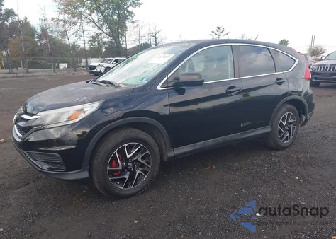 2016 Honda Cr-V Se из США, поврежденный, VIN 5J6RM4H45GL117148